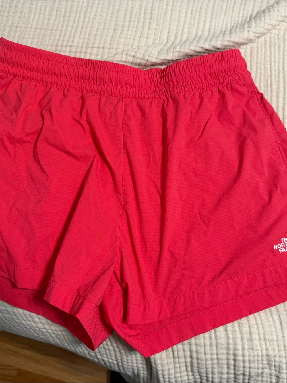 The North Face Women's Athletic Shorts in Hot Pink